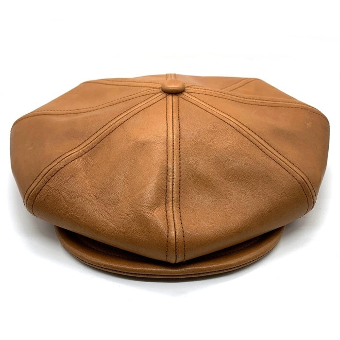 Schott ショット ONE STAR Leather Casquette ワンスター レザーキャスケット ブラウン 福生店