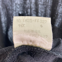 ISSEY MIYAKE イッセイミヤケ IM23-FF327 開襟シャツ ブラック sizeS 瑞穂店