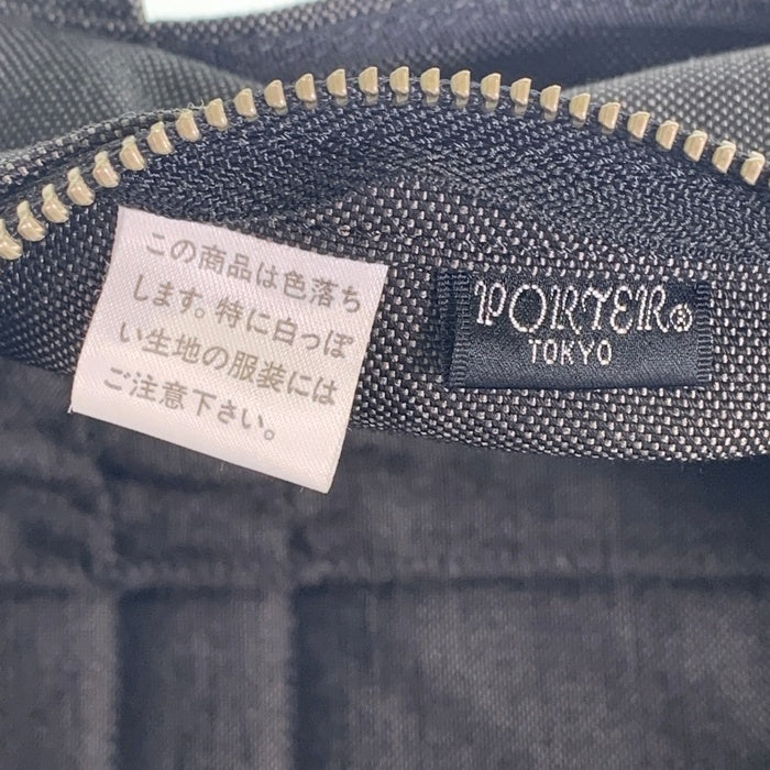 PORTER ポーター 吉田カバン SMOKY スモーキー ミニボストン バッグ チャコール 福生店