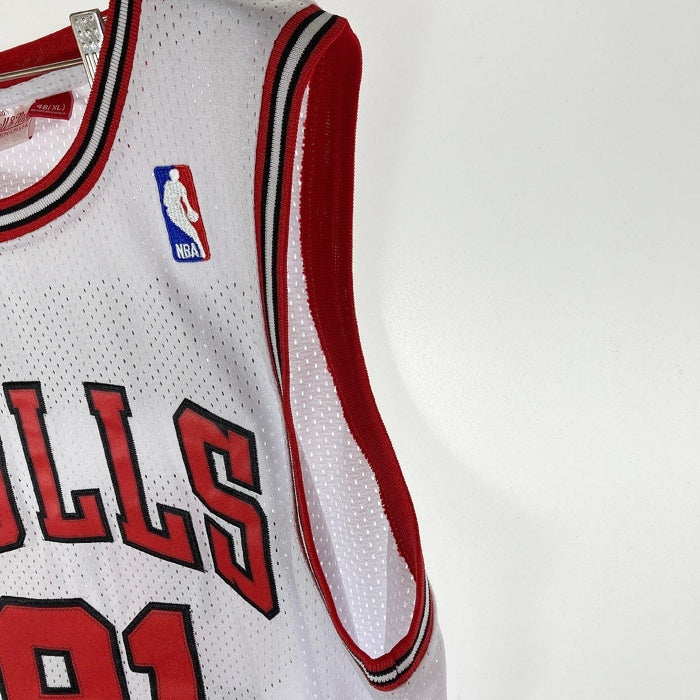 Mitchell&Ness ミッチェルアンドネス Dennis Rodman ロッドマン 91 ユニフォーム ホワイト size48 瑞穂店