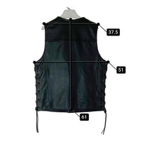 HARLEY DAVIDSON ハーレーダビッドソン レザーベスト ブラック sizeS 瑞穂店