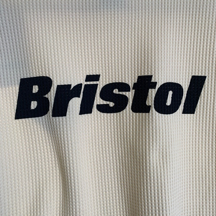 F.C.Real Bristol エフシーレアルブリストル テック ワッフルサーマルカットソー 長袖 アイボリー FCRB-240037 Size M 福生店