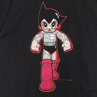 W STUDIO ダブルスタジオ ASTRO BOY アストロボーイ T-SHIRT ASTRO BOY PINK BOOTS 鉄腕アトム プリントTシャツ ブラック Size L 福生店