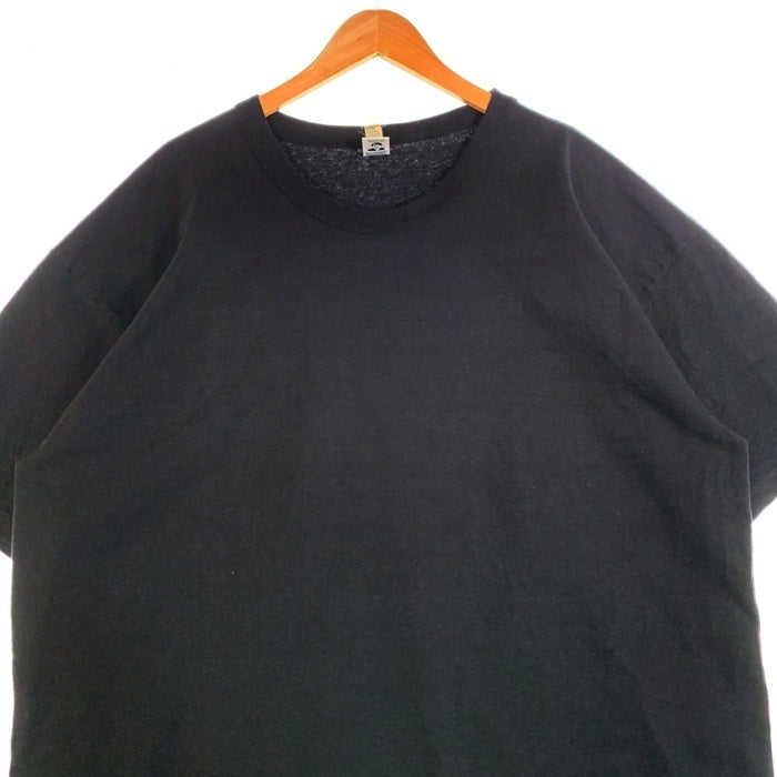 LOS ANGELS APPALEL ロサンゼルスアパレル SSZ エスエスズィー A.H エーエイチ 8.5 OUNCE 半袖 Tシャツ SSZ メモ帳タグ AH刺繡 ブラック USA製 Size 2XL 福生店