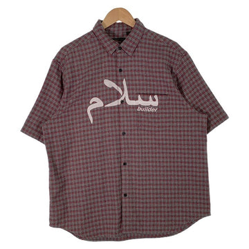 SUPREME シュプリーム 23SS UNDERCOVER アンダーカバー S/S Flannel Shirt ショートスリーブフランネルシャツ グレーチェック Size M 福生店