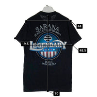 HARLEY DAVIDSON ハーレーダビッドソン USA製 VERTICAL FLAG ADT USA Tシャツ ブラック sizeS タグ付き 瑞穂店