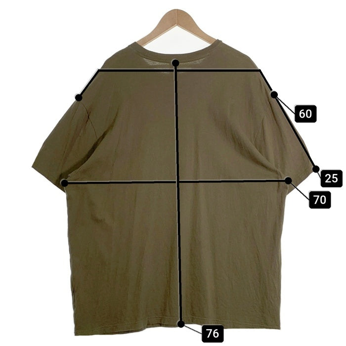 SUPREME シュプリーム 23SS THE NORTH FACE ノースフェイス Printed Pocket Tee プリントポケットTシャツ カーキ NT02309I Size XXL 福生店
