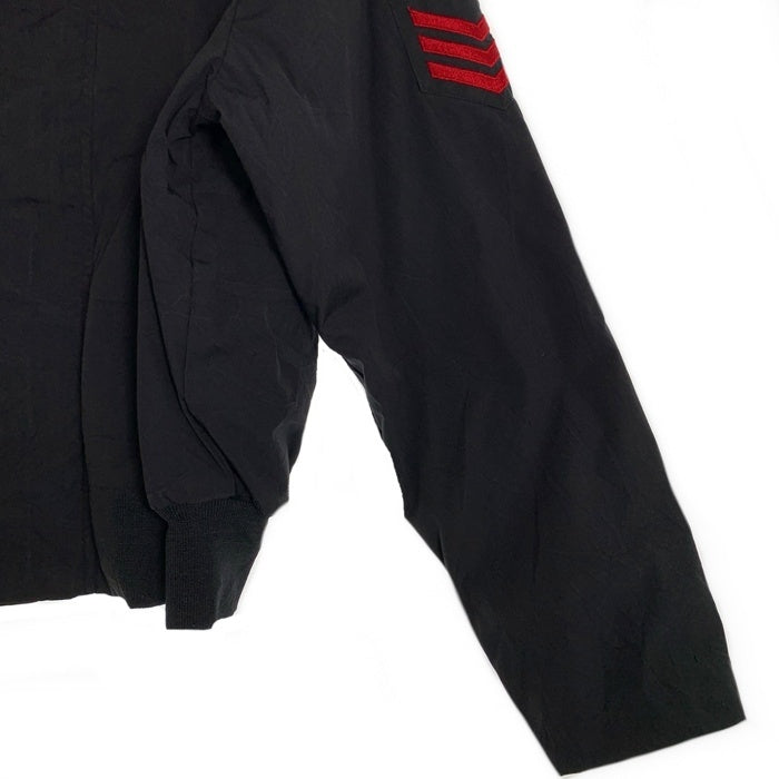 90's U.S.NAVY 米海軍 UTILITY JACKET ユーティリティジャケット ジップアップ ブラック 8415-01-425-0668 94年会計 Size M-XS 福生店