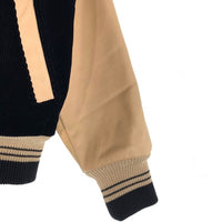 COLIMBO コリンボ Sprit Mound Sports Jacket 袖レザー ジップアップ スタジャン ネイビー Size M 福生店