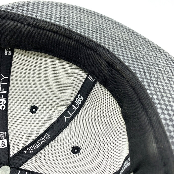 SUPREME シュプリーム Checkered New Era ニューエラ 59FIFTY チェッカー ベースボールキャップ グレー Size 8 (63.5cm) 福生店