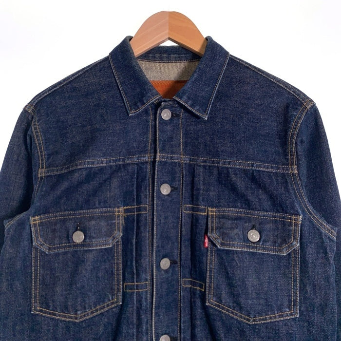 90's Levi's リーバイス 71507XX 2nd ボタン裏J02 BIG ビッグイー トラッカー デニムジャケット インディゴ Size 38 福生店