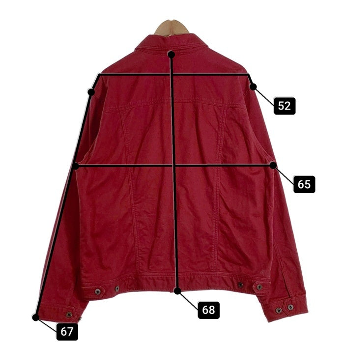 L.L.Bean エルエルビーン デニムトラッカージャケット レッド Size L-R 福生店