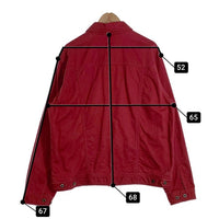 L.L.Bean エルエルビーン デニムトラッカージャケット レッド Size L-R 福生店
