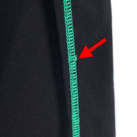 EVISU エヴィス カモメプリント Tシャツ ブラック ステッチグリーン Size 38 福生店