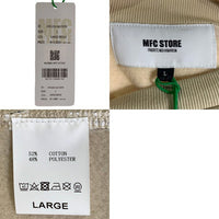 MFC STORE エムエフシーストア MFC＄ FLAG22 OVERSIZE CREWNECK クルーネックスウェットトレーナー サンドベージュ Size L 福生店