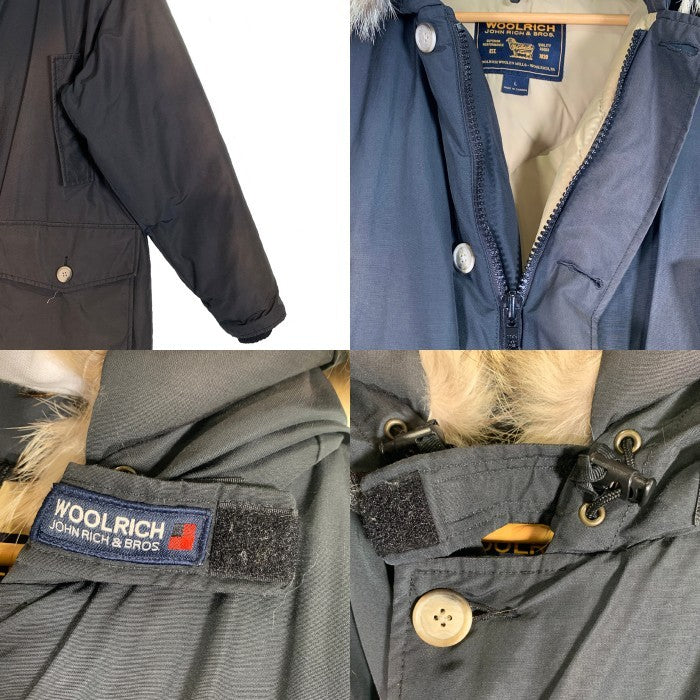 WOOLRICH ウールリッチ NEW ARCTIC PARKA ニューアークティックパーカ ダウンジャケット ファー ブラック カナダ製 Size L 福生店