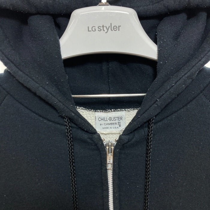 CHILL-BUSTER by CAMBER チルバスターバイキャンバー 裏地サーマル ジップアップパーカー ブラック sizeM 瑞穂店