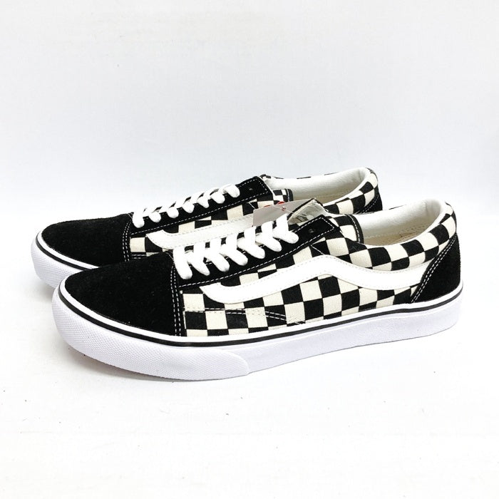 VANS ヴァンズ V36CL オールドスクール チェッカーボード スニーカー ブラック size27.5cm 瑞穂店