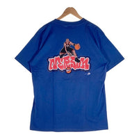 00's NIKE ナイキ Allen Iverson アレン・アイバーソン NBA 半袖 Tシャツ ブルー メキシコ製 Size L 福生店