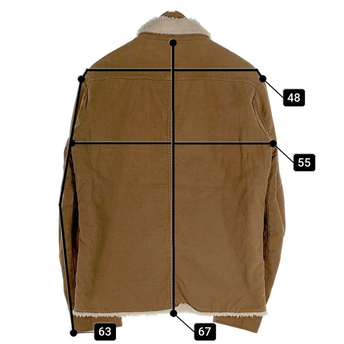 STANDARD CALIFORNIA スタンダードカリフォルニア SD RL CORDUROY BOA JACKET コーデュロイボアジャケット ブラウン Size L 福生店
