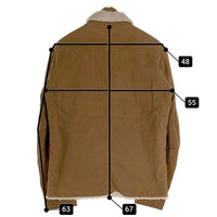 STANDARD CALIFORNIA スタンダードカリフォルニア SD RL CORDUROY BOA JACKET コーデュロイボアジャケット ブラウン Size L 福生店