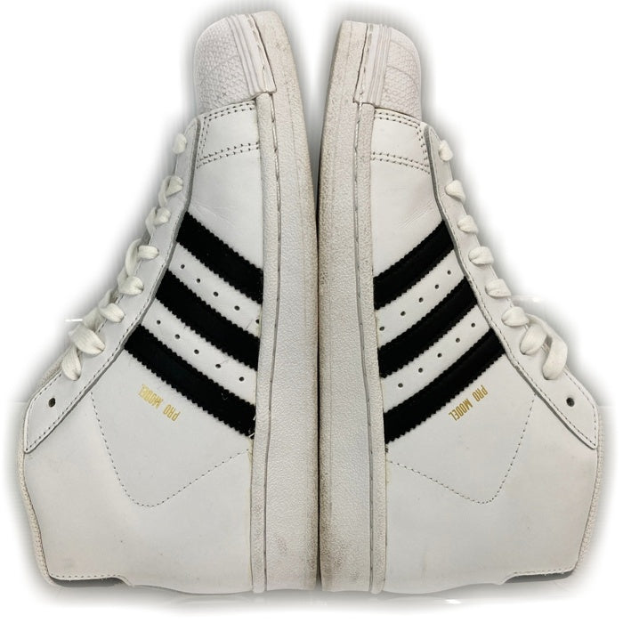 adidas アディダス PRO MODEL ミドルカットスニーカー ホワイト Size23cm 瑞穂店