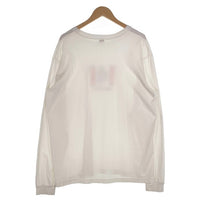 BARNS バーンズ VINTAGE LIKE L/S TEE (BEATNIK) ロングスリーブTシャツ プリント ビートニク ホワイト Size XL 福生店