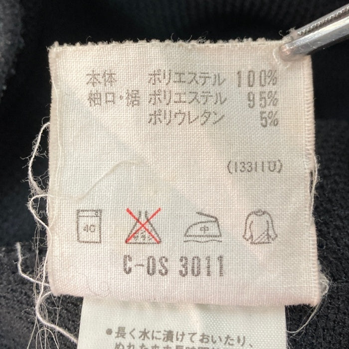 adidas アディダス 90's デサント社製 トラックジャケット ブラック sizeXO※フロントダメージ有 瑞穂店