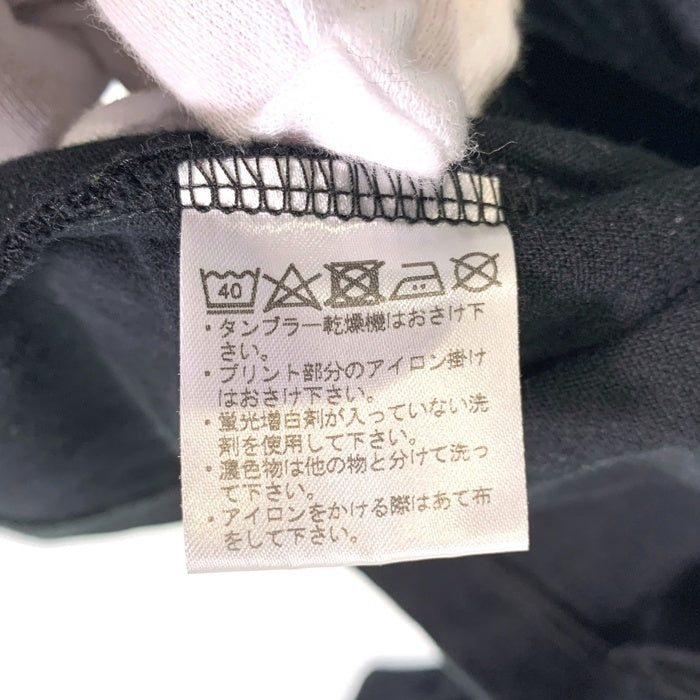 CALEE キャリー コットン ロンT ロングスリーブ 長袖 Tシャツ ブラック Size M 福生店