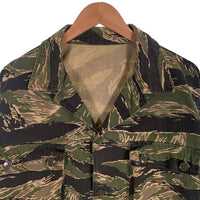80-90’s TIGER STRIPE PRODUCTS タイガーストライプ ミリタリーシャツ カモフラージュ USA製 Size L 相当 福生店