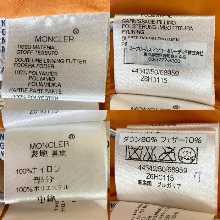 MONCLER モンクレール 44342/50/68959 HIMALAYA ヒマラヤ ダウンジャケット ブラウン size1 瑞穂店