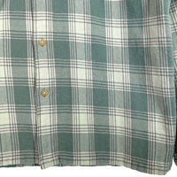 STUSSY ステューシー チェック フランネルシャツ グリーン インド製 Size L 福生店