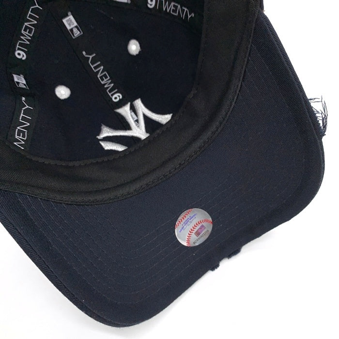 NEW ERA ニューエラ JOURNAL STANDARD ジャーナルスタンダード COOPERS TOWN クーパーズタウン ダメージ加工 Newyork Yankees ニューヨークヤンキース 9TWENTY キャップ ブラック 福生店