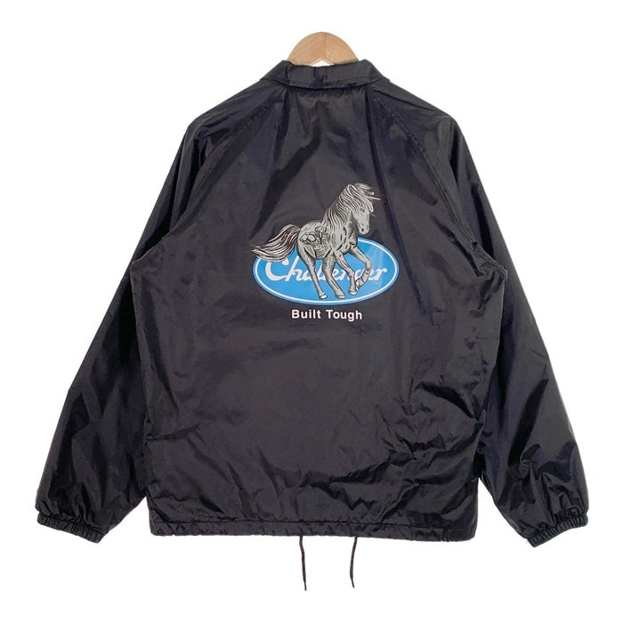 CHALLENGER チャレンジャー IRON HORSE COACH JACKET アイアンホース プリント コーチジャケット ブラック ナイロン Size L 福生店