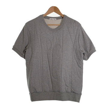 DISCOVERED ディスカバード キルティング 半袖スウェットトレーナー グレー DC-AW13-CU-04 Size 2 福生店