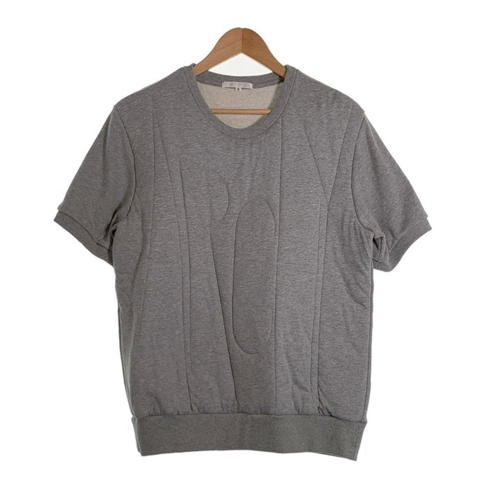 DISCOVERED ディスカバード キルティング 半袖スウェットトレーナー グレー DC-AW13-CU-04 Size 2 福生店