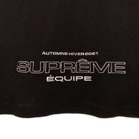 SUPREME シュプリーム 21AW Equipe Thermal エクイップサーマルカットソー 長袖 ブラック Size M 福生店