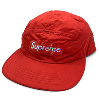 SUPREME シュプリーム 19SS Holographic Logo Camp Cap ホログラフィック ロゴ キャンプキャップ レッド 福生店
