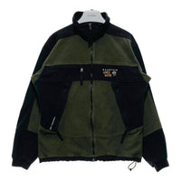 MOUNTAIN HARDWEAR マウンテンハードウェア フリースジャケット ブラックxカーキ sizeL 瑞穂店