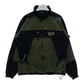 MOUNTAIN HARDWEAR マウンテンハードウェア フリースジャケット ブラックxカーキ sizeL 瑞穂店