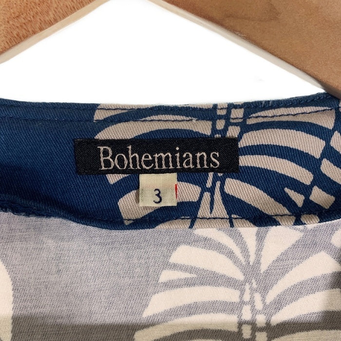 Bohemians ボヘミアンズ ゼブラプリント ベスト ジレ ネイビー Size 3 福生店