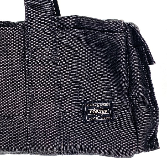 PORTER ポーター 吉田カバン SMOKY スモーキー ミニボストン バッグ チャコール 福生店