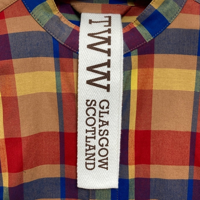 Traditional Weatherwear トラディショナルウェザーウェアー BIG TUCK N/C SHIRT イエロー sizeXS 瑞穂店
