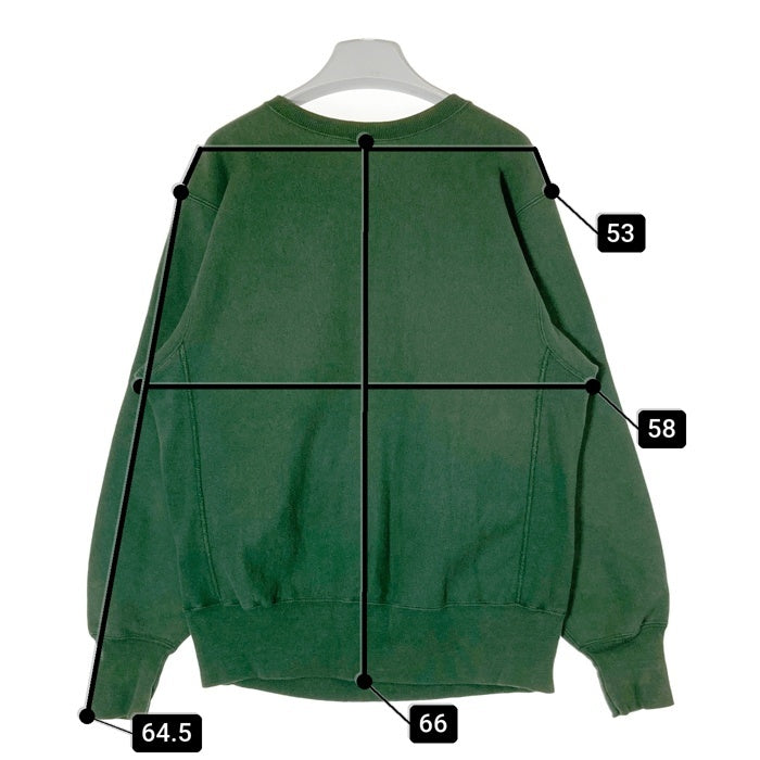 Champion チャンピオン 刺繍タグ USA製 リバースウィーブ PHI KAPPA THETA  フラタニティ 目無し スウェットトレーナー グリーン sizeL 瑞穂店