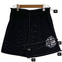 Eric Emanuel エリック エマニエル EE BASIC BLACK SKYLINE SHORTS メッシュ ショーツ ブラック Size XL 福生店