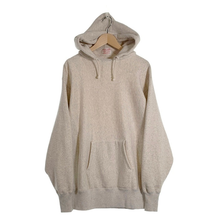 Champion チャンピオン REVERSE WEAVE リバースウィーブ  TRUE TO ARCHIVES トゥルー トゥー アーカイブス 後付け 復刻 タタキタグ プルオーバー フーディー パーカー アッシュグレー C3-Q131 Size L 福生店