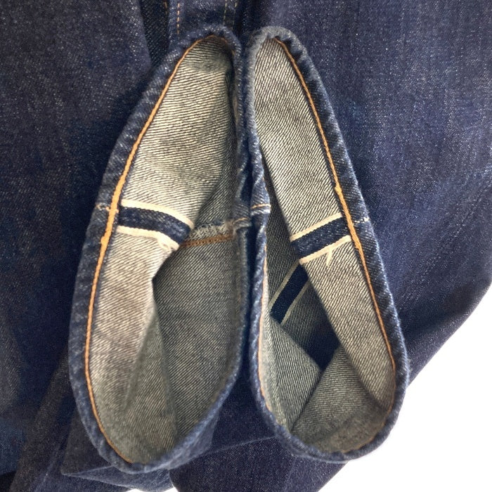 TCB JEANS ティーシービージーンズ 50's XX テーパードデニムパンツ セルビッジ インディゴ 紙パッチ Size 32 瑞穂店