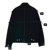 Levi's リーバイス 72334-0513 4th ブラックデニム トラッカージャケット Gジャン 先染めブラック sizeL 瑞穂店