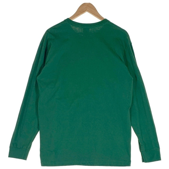 STUSSY ステューシー Stir It Up ロンT ロングスリーブ 長袖 Tシャツ グリーン Size L 福生店