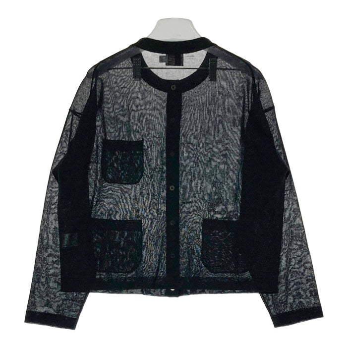 Traditional Weatherwear トラディショナルウェザーウェア 24SS ARKLEY KNIT SHEER アークリー ニット シアー L241THKCD0309SE カーディガン ブラック sizeS 瑞穂店